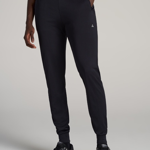 American Tall A.T. Performance Engineered Joggers for Tall Men in Black Size LL - Picture 1 of 3
